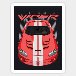 Viper SRT10-red and white Sticker